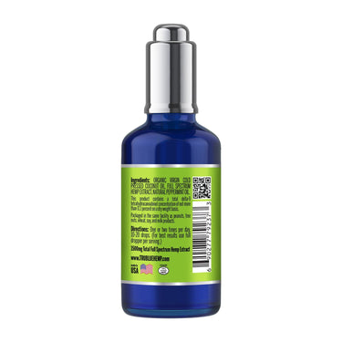 CBD Oil Tincture - Peppermint Flavor - Full Spectrum